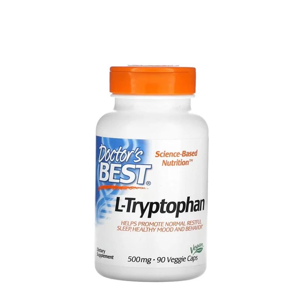 DOCTOR'S BEST - L-TRIPTOFÁN 500 MG - 90 KAPSZULA DOCTOR'S BEST - L-TRIPTOFÁN 500 MG - 90 KAPSZULA
