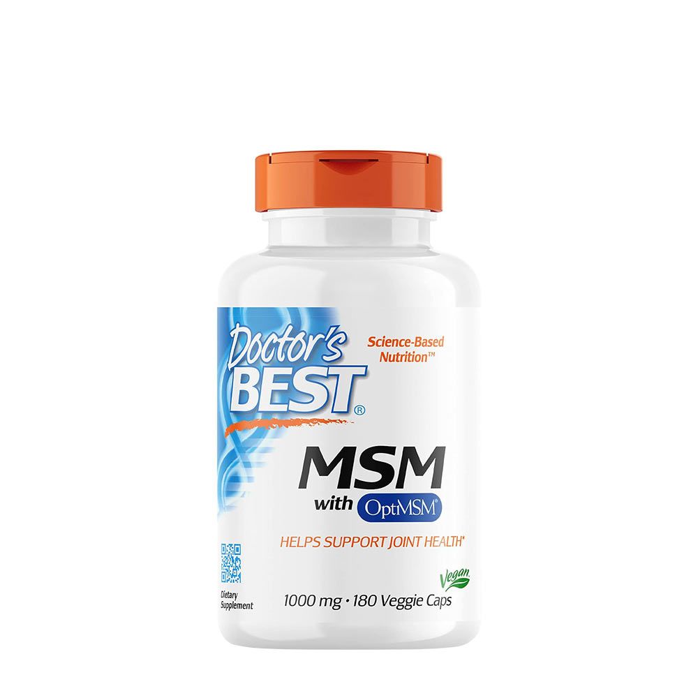 DOCTOR'S BEST - MSM (OPTIMSM) 1000 MG - 180 KAPSZULA DOCTOR'S BEST - MSM (OPTIMSM) 1000 MG - 180 KAPSZULA