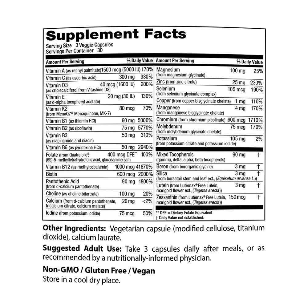 DOCTOR'S BEST - MULTIVITAMIN - 90 KAPSZULA DOCTOR'S BEST - MULTIVITAMIN - 90 KAPSZULA