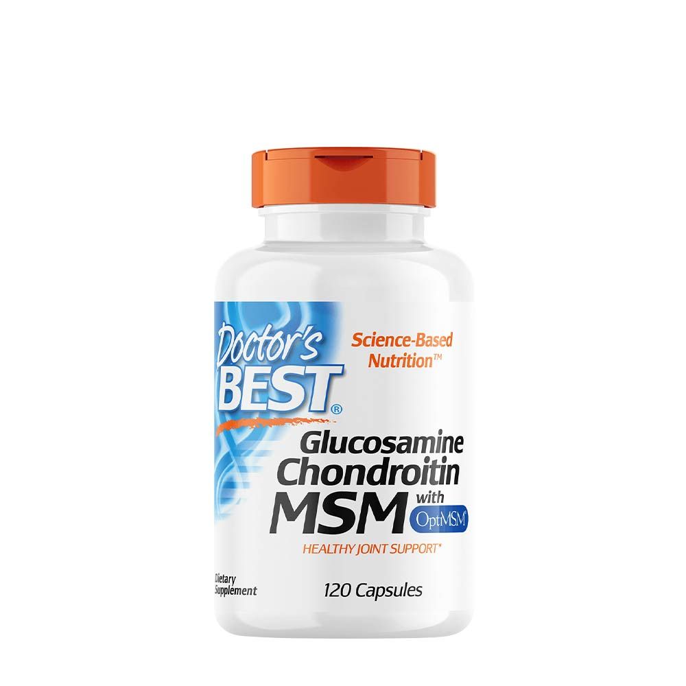 DOCTOR'S BEST - GLÜKÓZAMIN KONDROITIN MSM KAPSZULA OPTIMSM-EL - 120 KAPSZULA DOCTOR'S BEST - GLÜKÓZAMIN KONDROITIN MSM KAPSZULA OPTIMSM-EL - 120 KAPSZULA