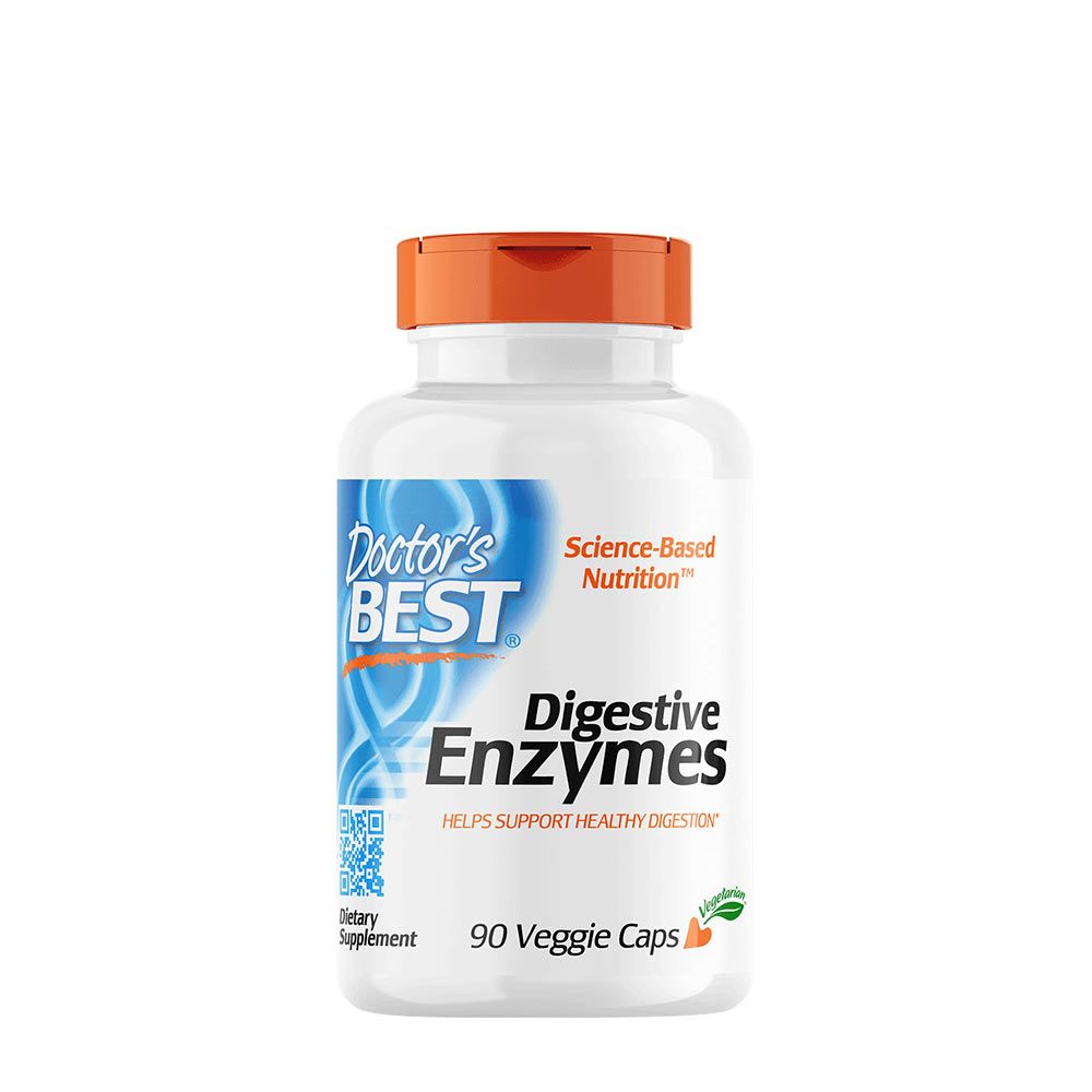 DOCTOR'S BEST - EMÉSZTŐENZIM KAPSZULA - DIGESTIVE ENZYMES - 90 KAPSZULA DOCTOR'S BEST - EMÉSZTŐENZIM KAPSZULA - DIGESTIVE ENZYMES - 90 KAPSZULA