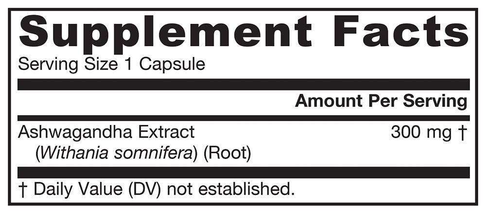 JARROW FORMULAS - ASHWAGANDHA 300 MG - 120 KAPSZULA JARROW FORMULAS - ASHWAGANDHA 300 MG - 120 KAPSZULA