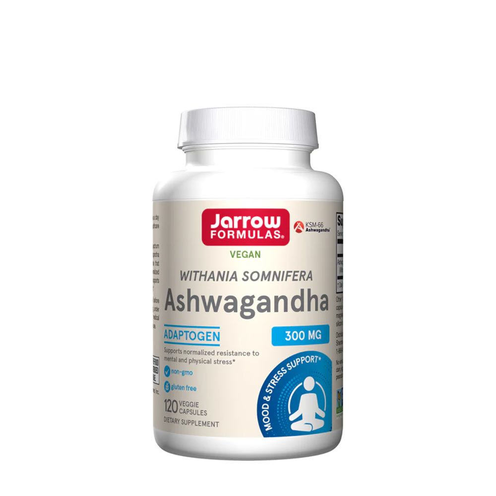 JARROW FORMULAS - ASHWAGANDHA 300 MG - 120 KAPSZULA JARROW FORMULAS - ASHWAGANDHA 300 MG - 120 KAPSZULA