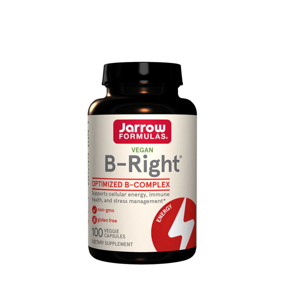 JARROW FORMULAS - B-VITAMIN KAPSZULA - B-RIGHT - 100 KAPSZULA JARROW FORMULAS - B-VITAMIN KAPSZULA - B-RIGHT - 100 KAPSZULA