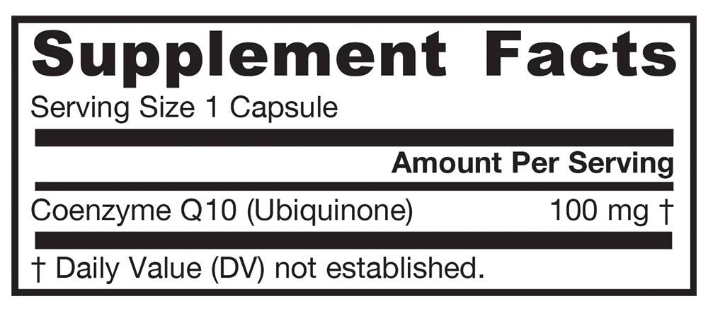 JARROW FORMULAS - CO-Q10 100 MG - 60 KAPSZULA JARROW FORMULAS - CO-Q10 100 MG - 60 KAPSZULA