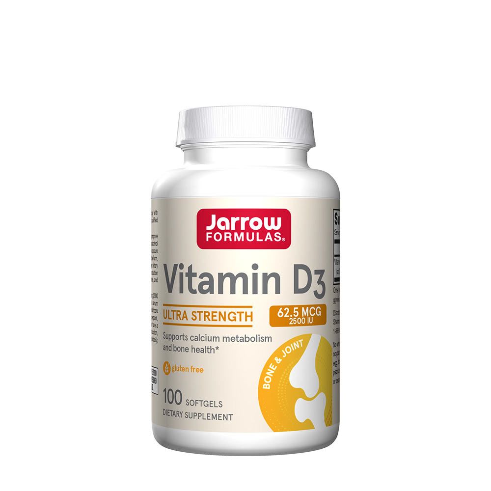 JARROW FORMULAS - D3-VITAMIN 2500 NE - 100 KAPSZULA JARROW FORMULAS - D3-VITAMIN 2500 NE - 100 KAPSZULA