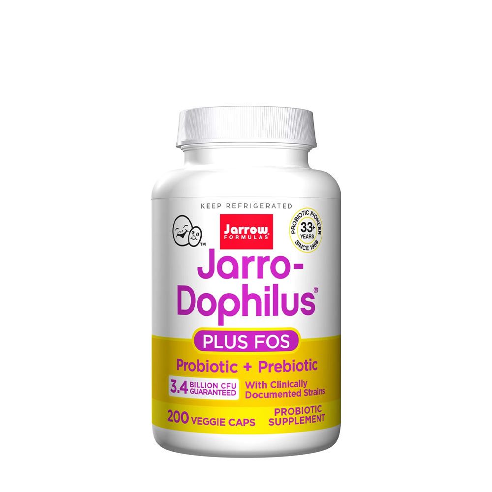 JARROW FORMULAS - JARRO-DOPHILUS + FOS - 200 KAPSZULA JARROW FORMULAS - JARRO-DOPHILUS + FOS - 200 KAPSZULA