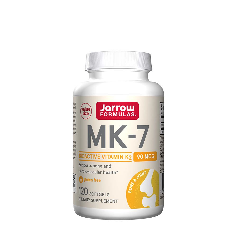 JARROW FORMULAS - K2-VITAMIN MK-7 90 MCG - 120 KAPSZULA JARROW FORMULAS - K2-VITAMIN MK-7 90 MCG - 120 KAPSZULA