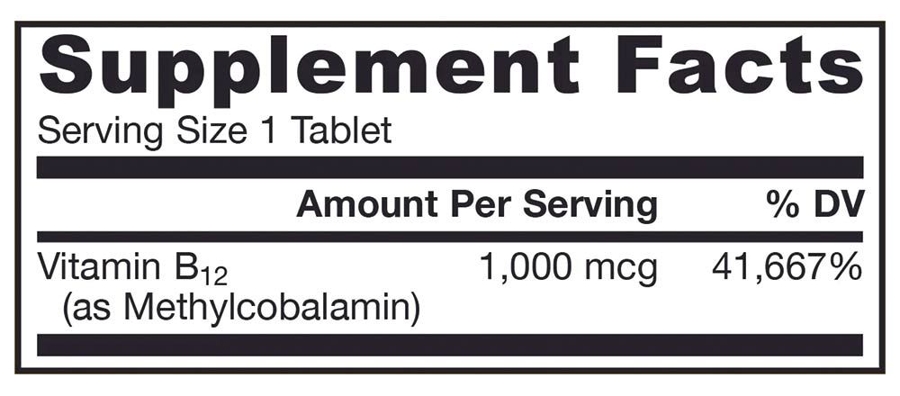 JARROW FORMULAS - METHYL B-12 1000 MCG RÁGÓTABLETTA - 100 RÁGÓTABLETTA JARROW FORMULAS - METHYL B-12 1000 MCG RÁGÓTABLETTA - 100 RÁGÓTABLETTA