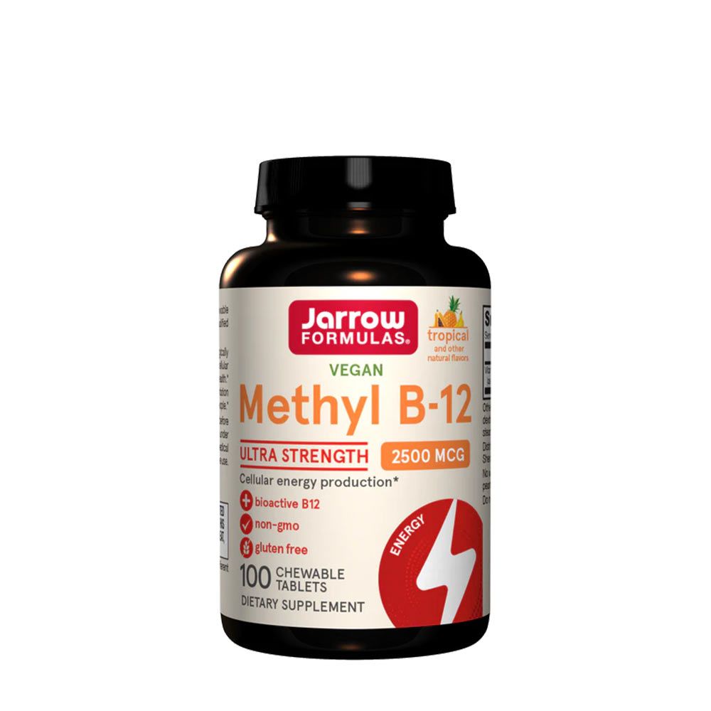 JARROW FORMULAS - METHYL B-12 2500 MCG RÁGÓTABLETTA - 100 TABLETTA JARROW FORMULAS - METHYL B-12 2500 MCG RÁGÓTABLETTA - 100 TABLETTA
