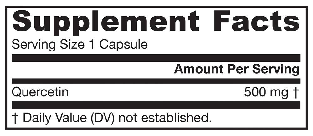 JARROW FORMULAS - QUERCETIN 500 MG - 100 KAPSZULA JARROW FORMULAS - QUERCETIN 500 MG - 100 KAPSZULA