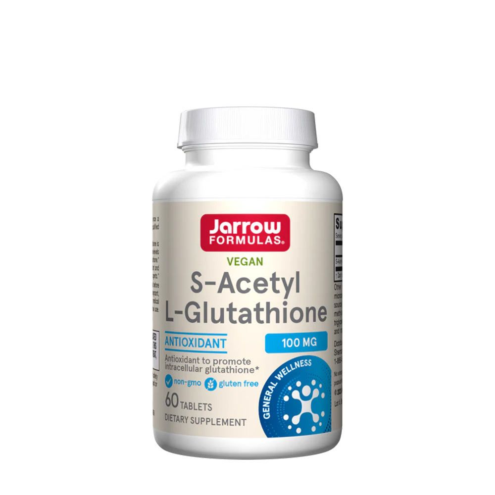 JARROW FORMULAS - S-ACETYL L-GLUTATHIONE - 60 TABLETTA JARROW FORMULAS - S-ACETYL L-GLUTATHIONE - 60 TABLETTA