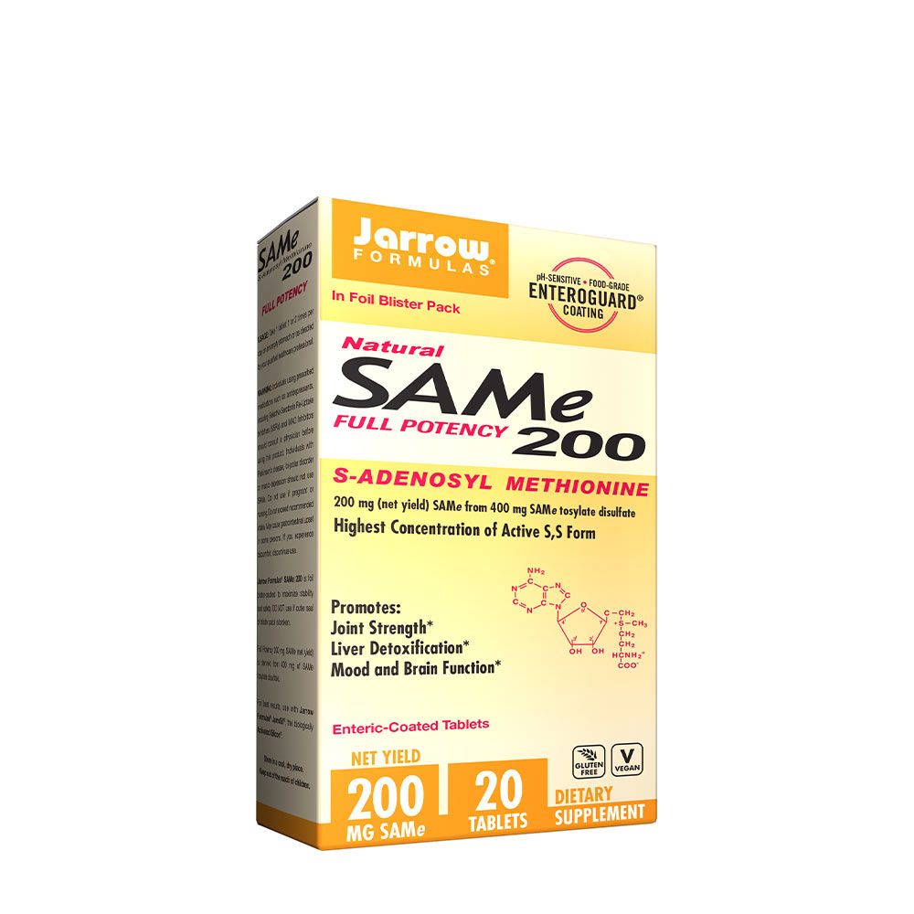 JARROW FORMULAS - SAME 200 - 20 TABLETTA JARROW FORMULAS - SAME 200 - 20 TABLETTA