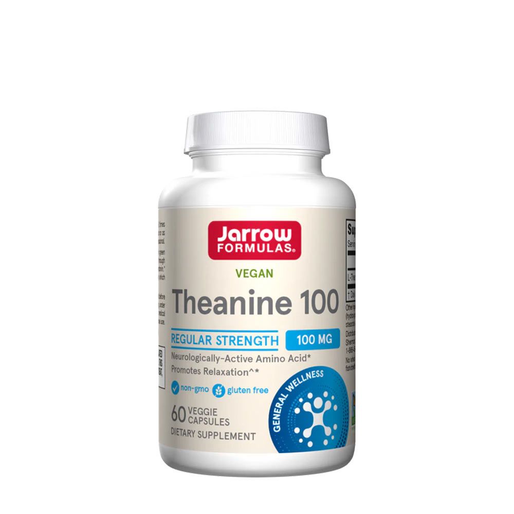 JARROW FORMULAS - THEANINE 100 MG - 60 KAPSZULA JARROW FORMULAS - THEANINE 100 MG - 60 KAPSZULA
