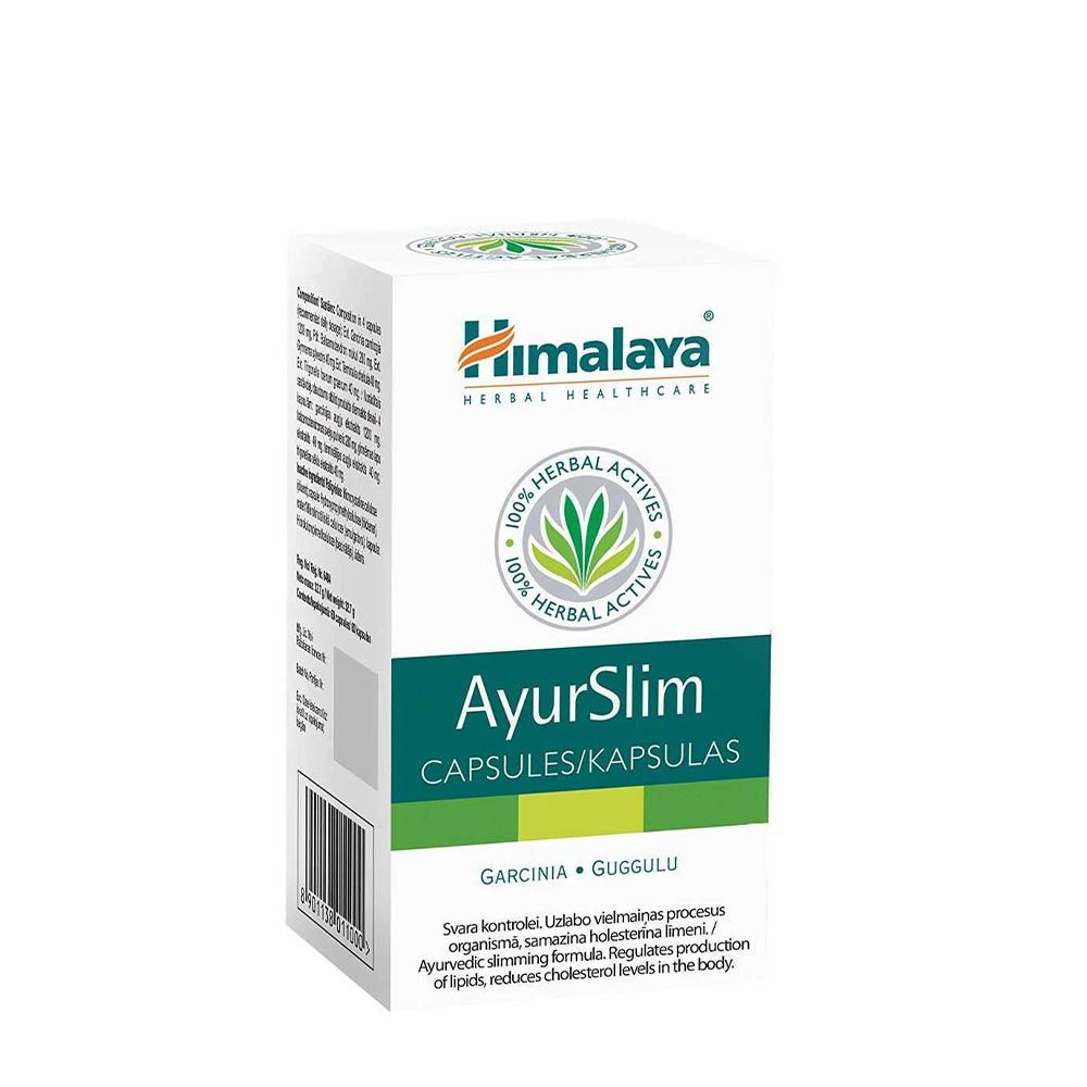 HIMALAYA - AYURSLIM - FOGYÓKÚRÁT TÁMOGATÓ - 60 KAPSZULA HIMALAYA - AYURSLIM - FOGYÓKÚRÁT TÁMOGATÓ - 60 KAPSZULA