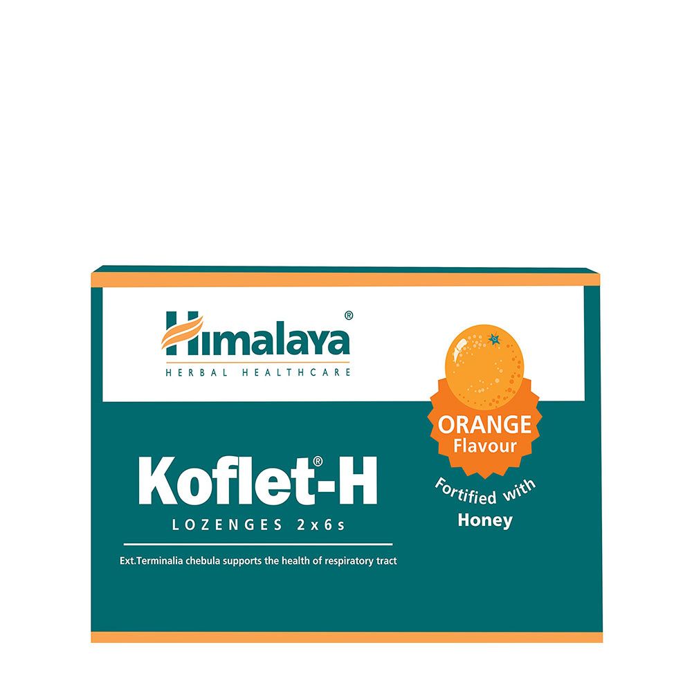 HIMALAYA - KOFLET-H - TOROKCUKORKA - NARANCS ÍZŰ - 12 TABLETTA HIMALAYA - KOFLET-H - TOROKCUKORKA - NARANCS ÍZŰ - 12 TABLETTA