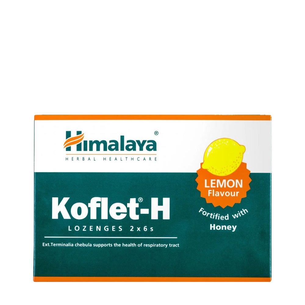 HIMALAYA - KOFLET-H - TOROKCUKORKA - CITROM ÍZŰ - 12 TABLETTA HIMALAYA - KOFLET-H - TOROKCUKORKA - CITROM ÍZŰ - 12 TABLETTA