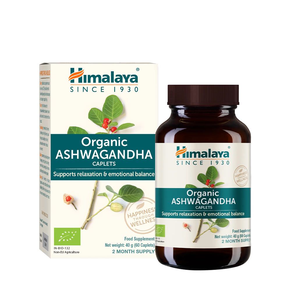 HIMALAYA - ORGANIC ASHWAGANDHA - 60 KAPSZULA HIMALAYA - ORGANIC ASHWAGANDHA - 60 KAPSZULA