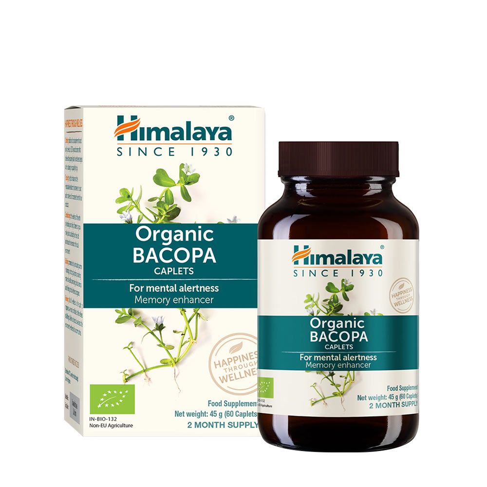 HIMALAYA - ORGANIC BACOPA - 60 KAPSZULA HIMALAYA - ORGANIC BACOPA - 60 KAPSZULA