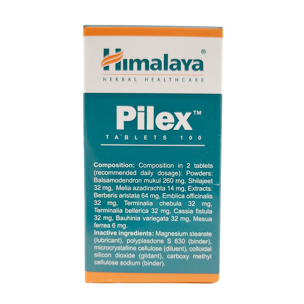 HIMALAYA - PILEX - 100 TABLETTA HIMALAYA - PILEX - 100 TABLETTA