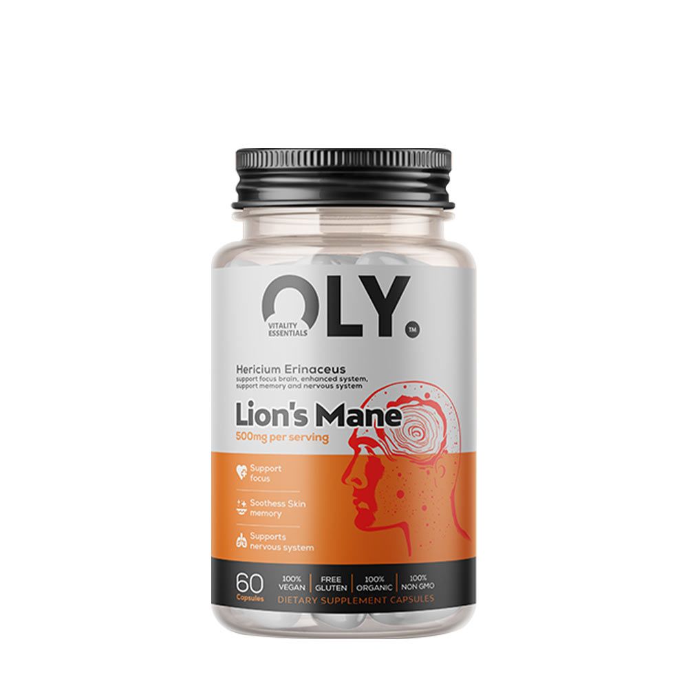 OLY - LION'S MANE - SÜNGOMBA KAPSZULA - 60 KAPSZULA OLY - LION'S MANE - SÜNGOMBA KAPSZULA - 60 KAPSZULA