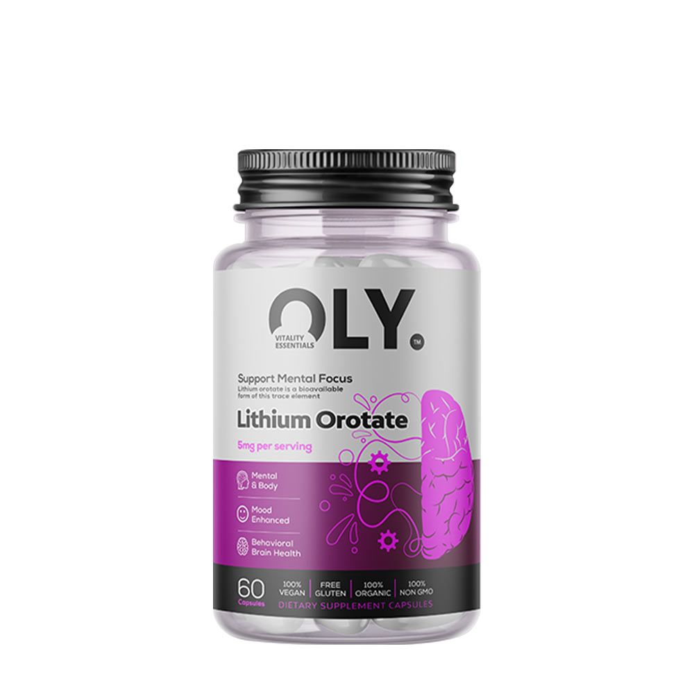 OLY - LITHIUM OROTATE 5 MG - 60 KAPSZULA OLY - LITHIUM OROTATE 5 MG - 60 KAPSZULA