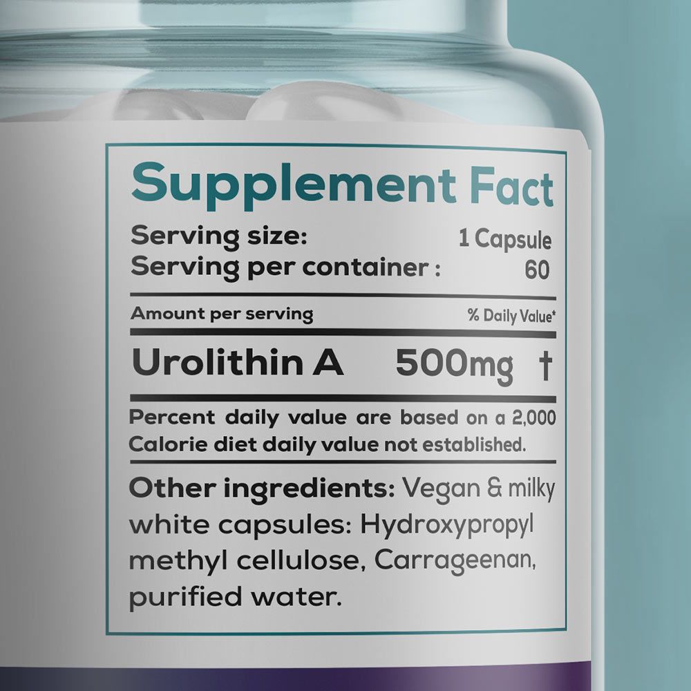 OLY - UROLITHIN A 500 MG - 60 KAPSZULA OLY - UROLITHIN A 500 MG - 60 KAPSZULA
