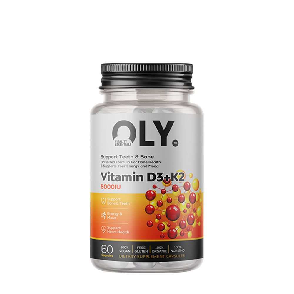 OLY - VITAMIN D3+K2 5000 NE - 60 KAPSZULA OLY - VITAMIN D3+K2 5000 NE - 60 KAPSZULA