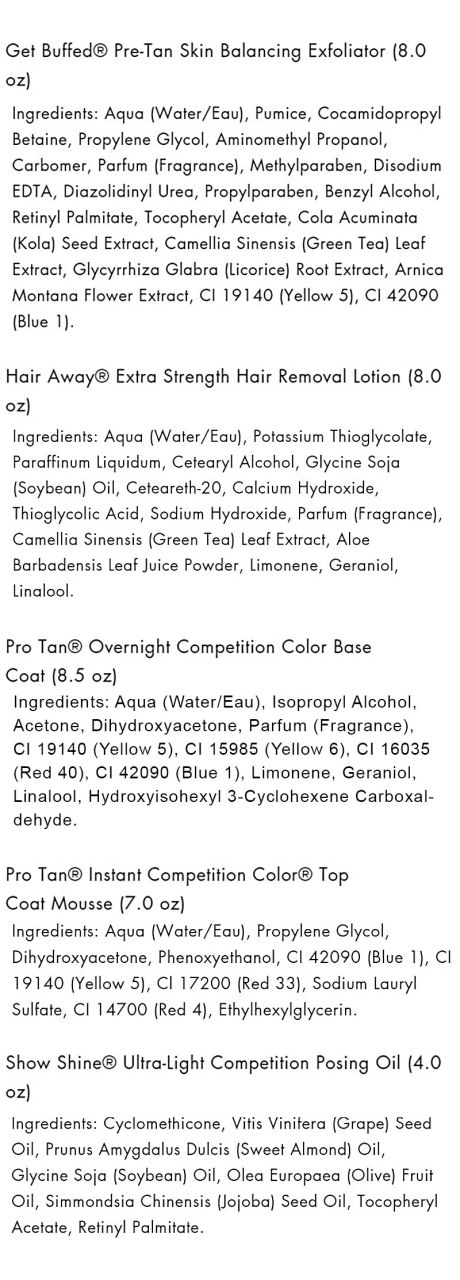 PRO TAN - PRO TAN® PHYSIQUE KIT (5 PCS) - 5 DARAB PRO TAN - PRO TAN® PHYSIQUE KIT (5 PCS) - 5 DARAB
