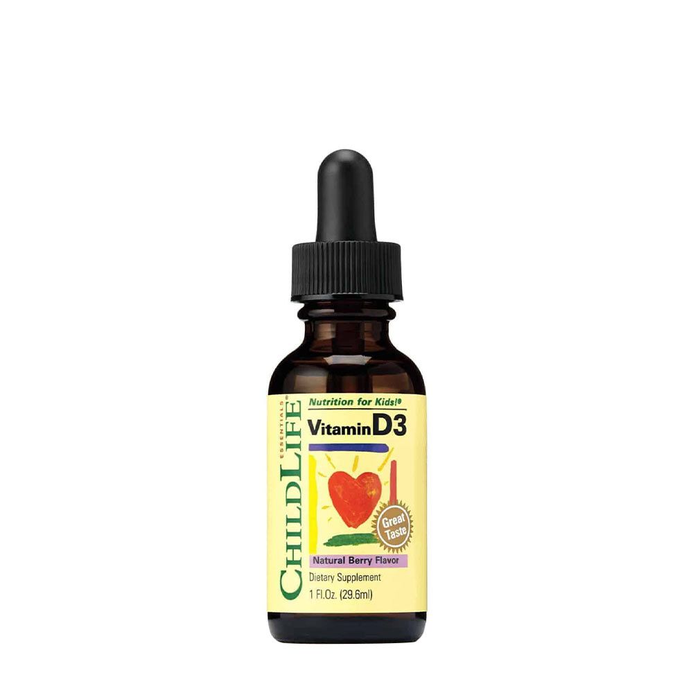 CHILDLIFE - VITAMIN D3 DROPS - D-VITAMIN CSEPP GYEREKENEK ÉS CSECSEMŐKNEK - 30 ML