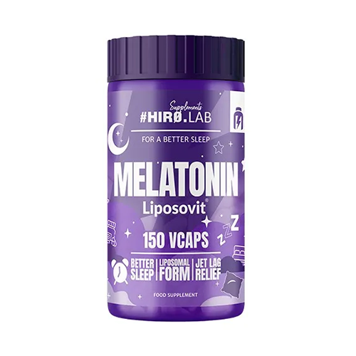 HIRO.LAB - MELATONIN LIPOSOVIT 1 MG - 150 KAPSZULA HIRO.LAB - MELATONIN LIPOSOVIT 1 MG - 150 KAPSZULA