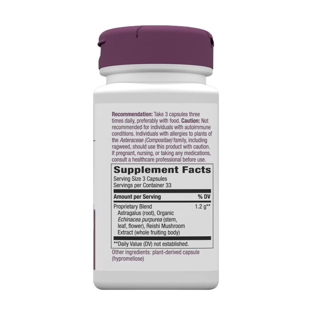 NATURE'S WAY - ECHINACEA ASTRAGALUS & REISHI - 100 KAPSZULA NATURE'S WAY - ECHINACEA ASTRAGALUS & REISHI - 100 KAPSZULA