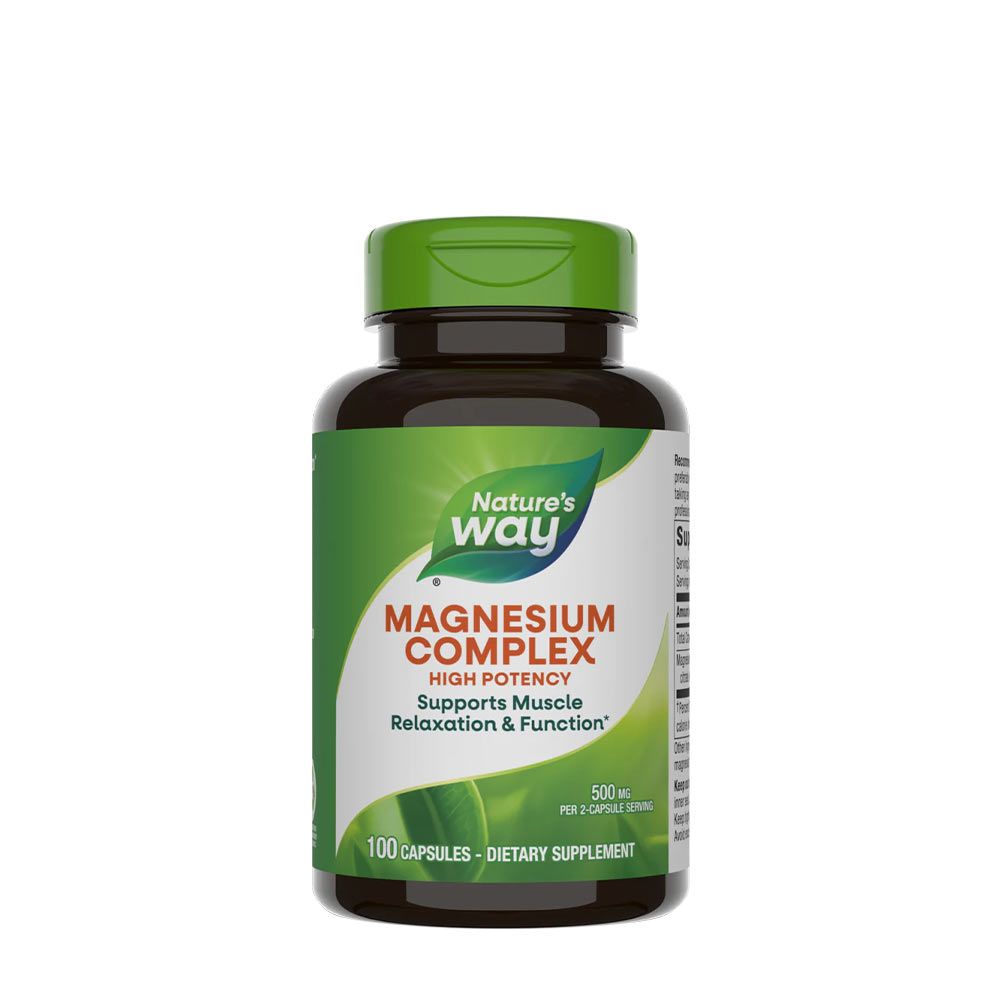 NATURE'S WAY - MAGNESIUM COMPLEX - 100 KAPSZULA NATURE'S WAY - MAGNESIUM COMPLEX - 100 KAPSZULA