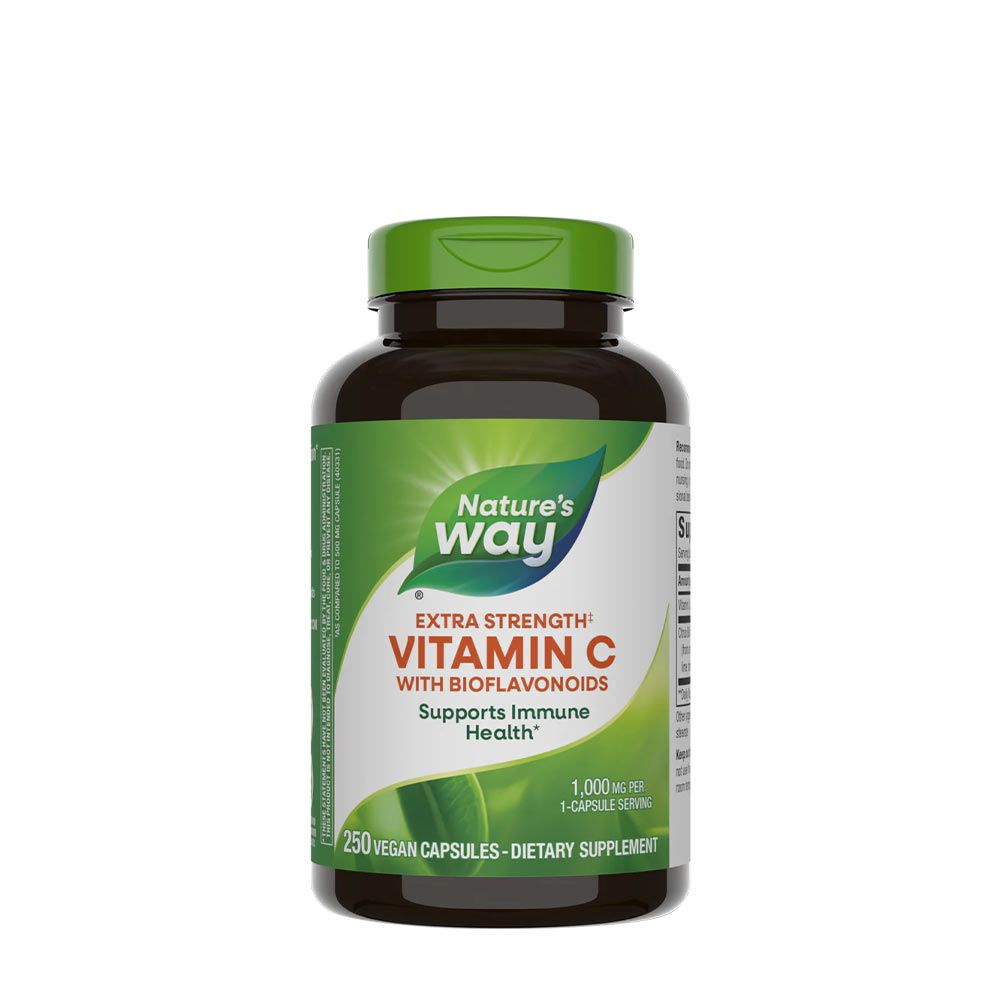 NATURE'S WAY - VITAMIN C WITH BIOFLAVONOIDS - 250 KAPSZULA NATURE'S WAY - VITAMIN C WITH BIOFLAVONOIDS - 250 KAPSZULA