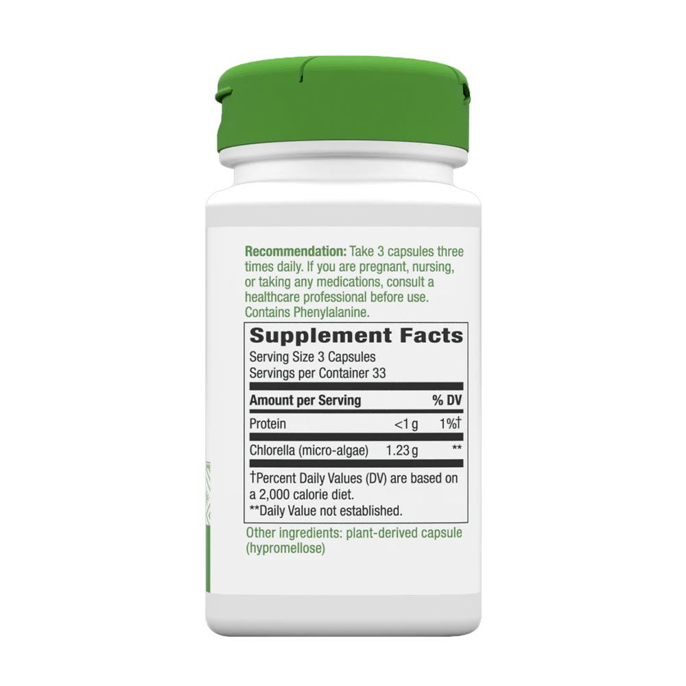 NATURE'S WAY - CHLORELLA - 100 KAPSZULA NATURE'S WAY - CHLORELLA - 100 KAPSZULA