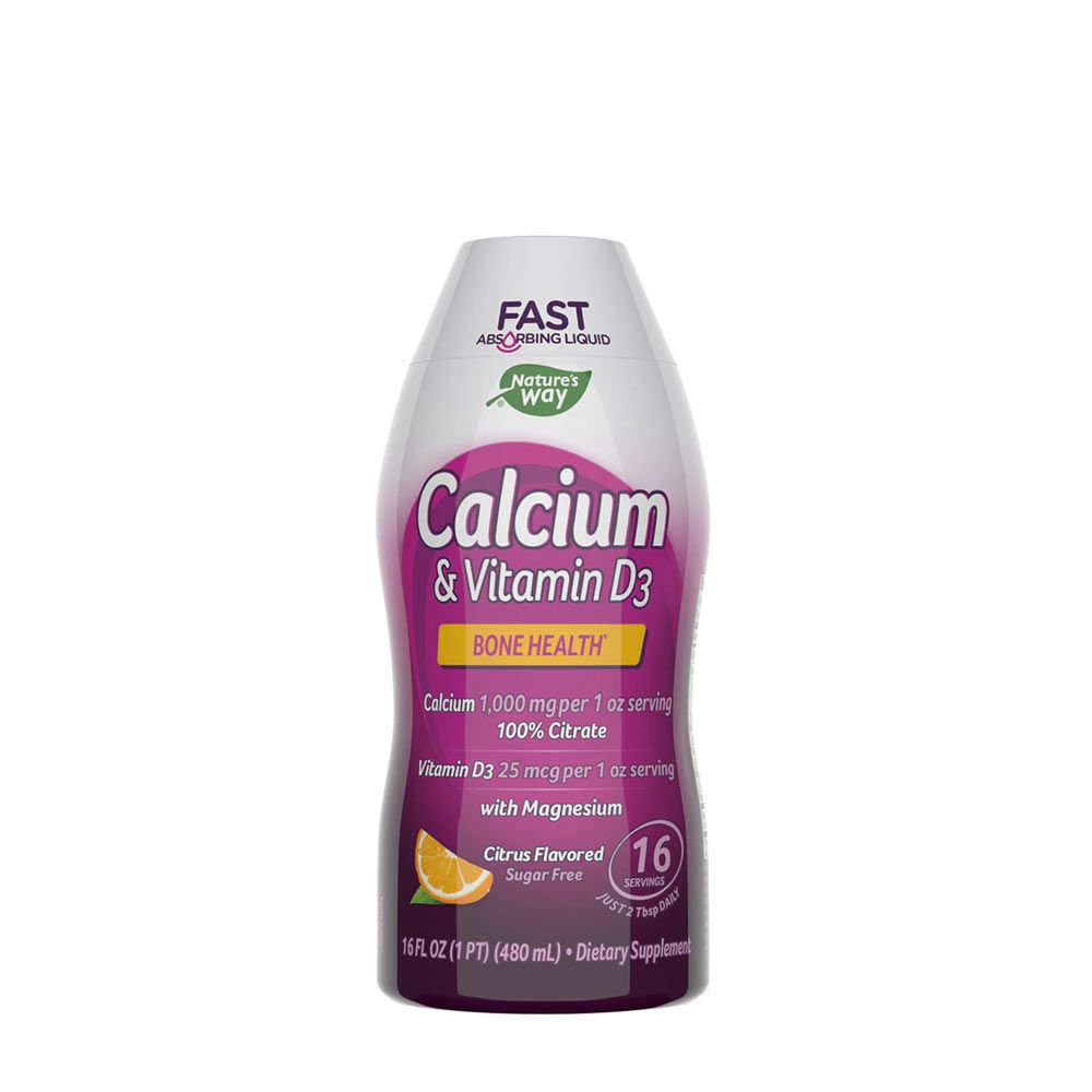 NATURE'S WAY - CALCIUM & VITAMIN D3 - 480 ML NATURE'S WAY - CALCIUM & VITAMIN D3 - 480 ML