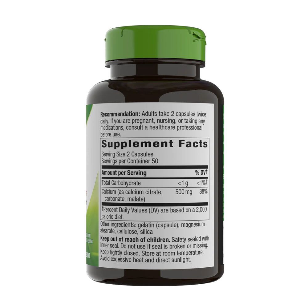 NATURE'S WAY - CALCIUM CITRATE - 100 KAPSZULA