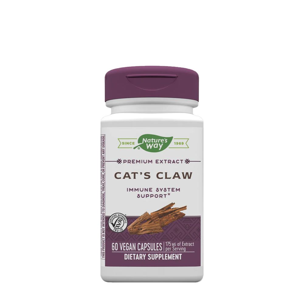 NATURE'S WAY - CAT’S CLAW PREMIUM EXTRACT - 60 KAPSZULA NATURE'S WAY - CAT’S CLAW PREMIUM EXTRACT - 60 KAPSZULA
