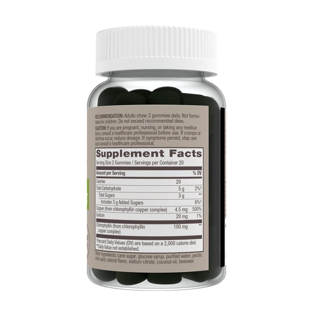 NATURE'S WAY - CHLOROPHYLL GUMMIES ERDEI GYÜMÖLCS ÍZŰ - 60 GUMICUKOR NATURE'S WAY - CHLOROPHYLL GUMMIES ERDEI GYÜMÖLCS ÍZŰ - 60 GUMICUKOR