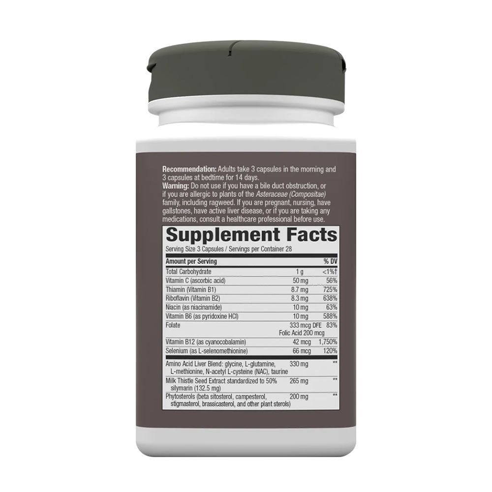 NATURE'S WAY - COMPLETE LIVER CLEANSE - 84 KAPSZULA NATURE'S WAY - COMPLETE LIVER CLEANSE - 84 KAPSZULA