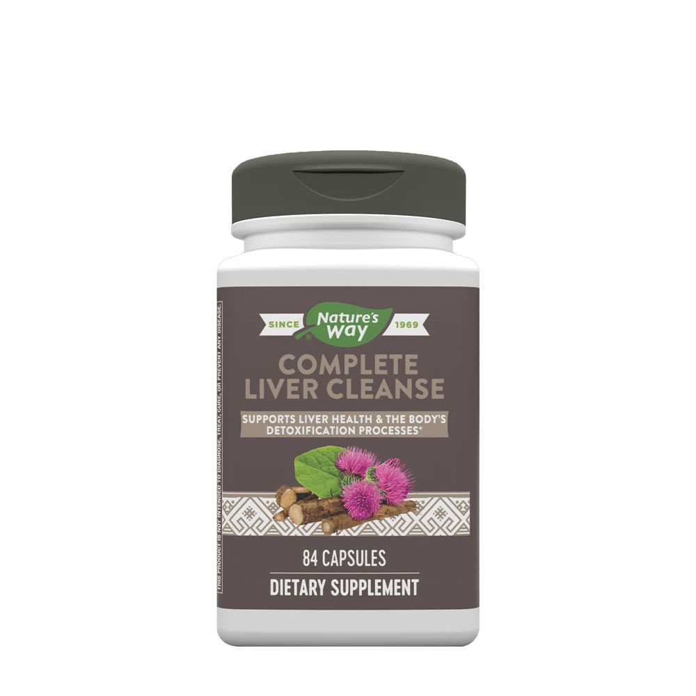 NATURE'S WAY - COMPLETE LIVER CLEANSE - 84 KAPSZULA NATURE'S WAY - COMPLETE LIVER CLEANSE - 84 KAPSZULA