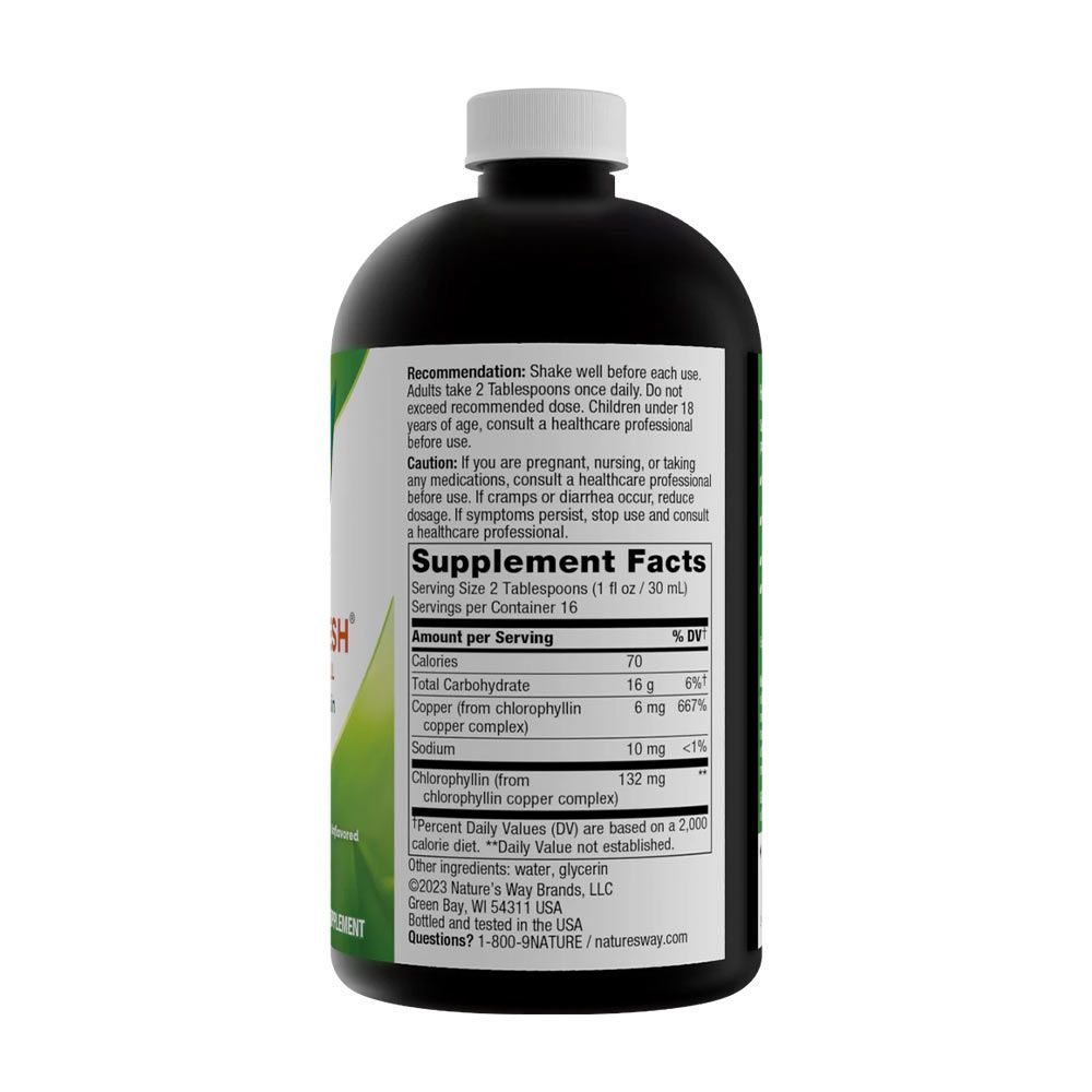 NATURE'S WAY - CHLOROFRESH LIQUID CHLOROPHYLL NATÚR ÍZŰ - 480 ML NATURE'S WAY - CHLOROFRESH LIQUID CHLOROPHYLL NATÚR ÍZŰ - 480 ML
