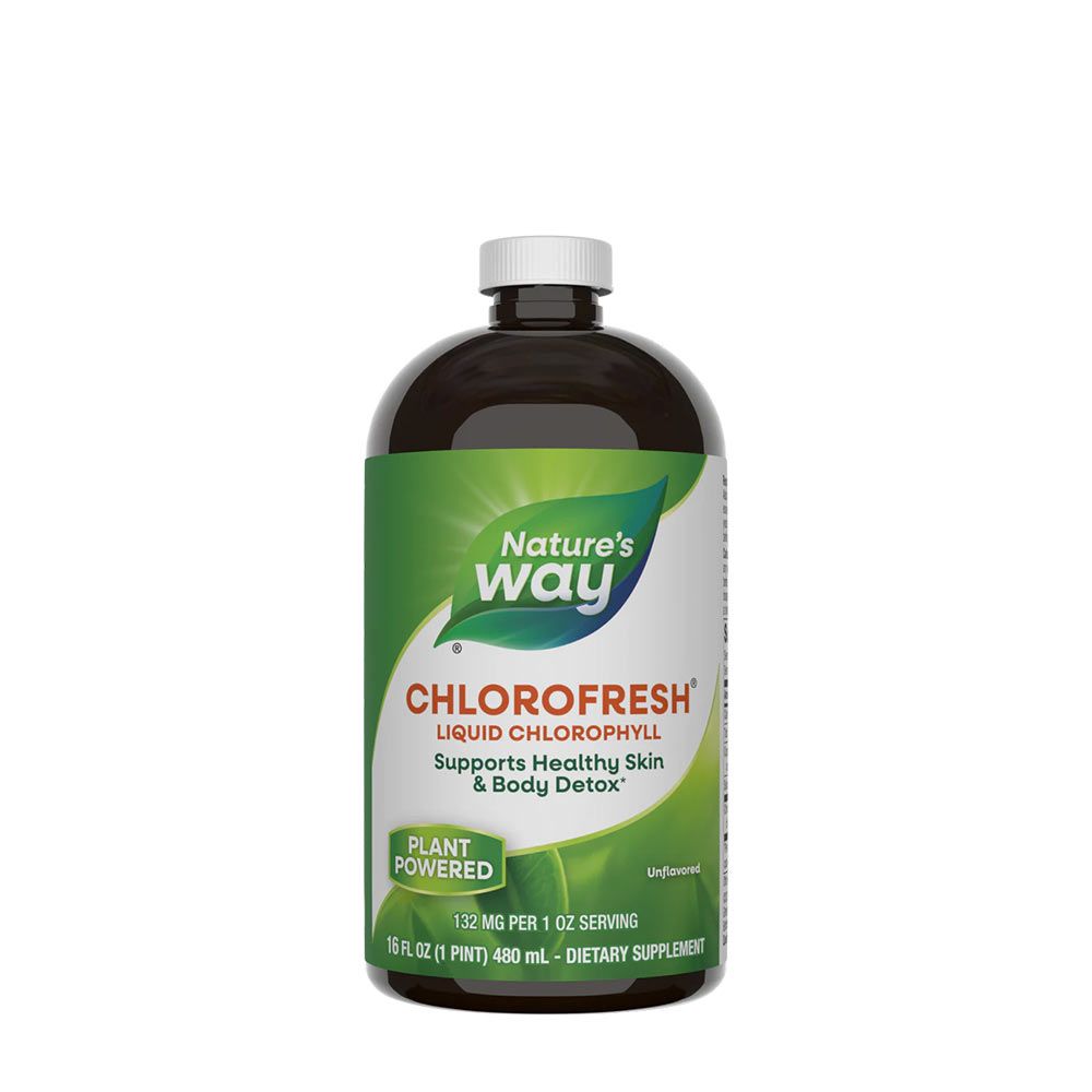 NATURE'S WAY - CHLOROFRESH LIQUID CHLOROPHYLL NATÚR ÍZŰ - 480 ML NATURE'S WAY - CHLOROFRESH LIQUID CHLOROPHYLL NATÚR ÍZŰ - 480 ML