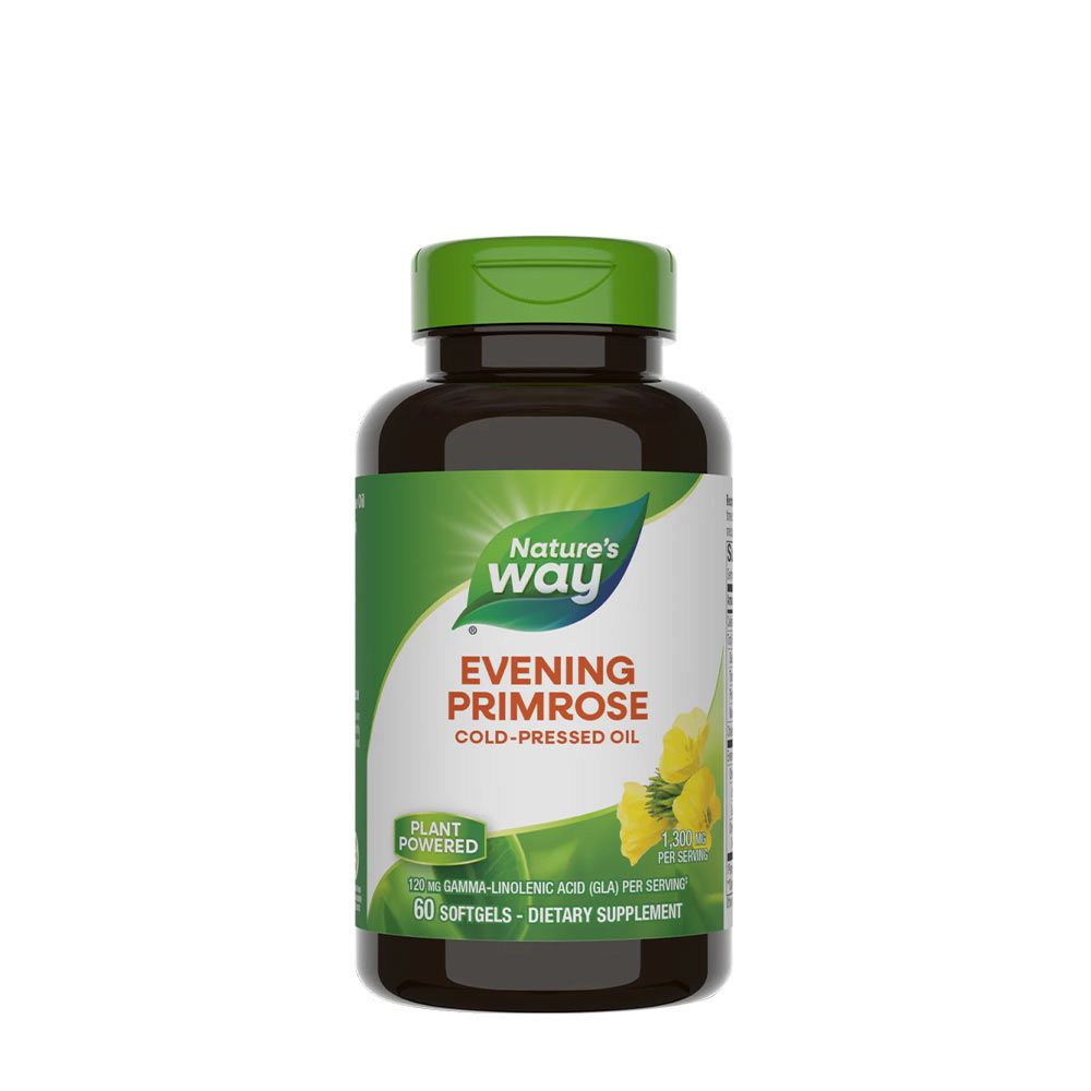 NATURE'S WAY - EVENING PRIMROSE OIL MAX STRENGTH - 60 KAPSZULA NATURE'S WAY - EVENING PRIMROSE OIL MAX STRENGTH - 60 KAPSZULA