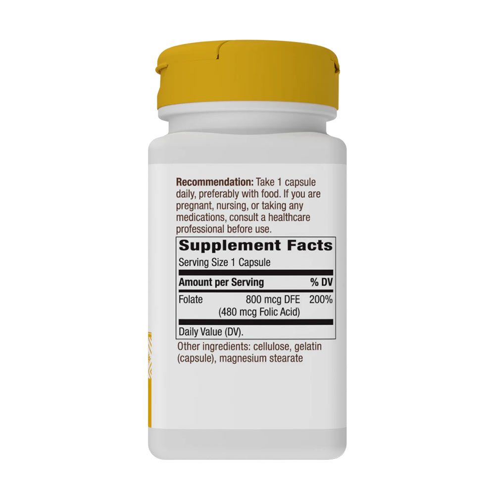 NATURE'S WAY - FOLATE - 100 KAPSZULA NATURE'S WAY - FOLATE - 100 KAPSZULA