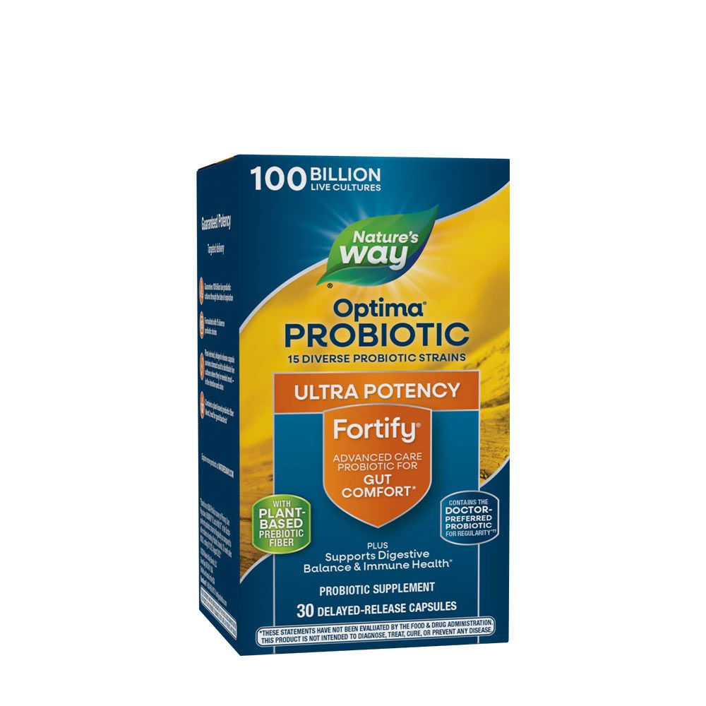 NATURE'S WAY - FORTIFY OPTIMA 100 BILLION PROBIOTIC - 30 KAPSZULA NATURE'S WAY - FORTIFY OPTIMA 100 BILLION PROBIOTIC - 30 KAPSZULA