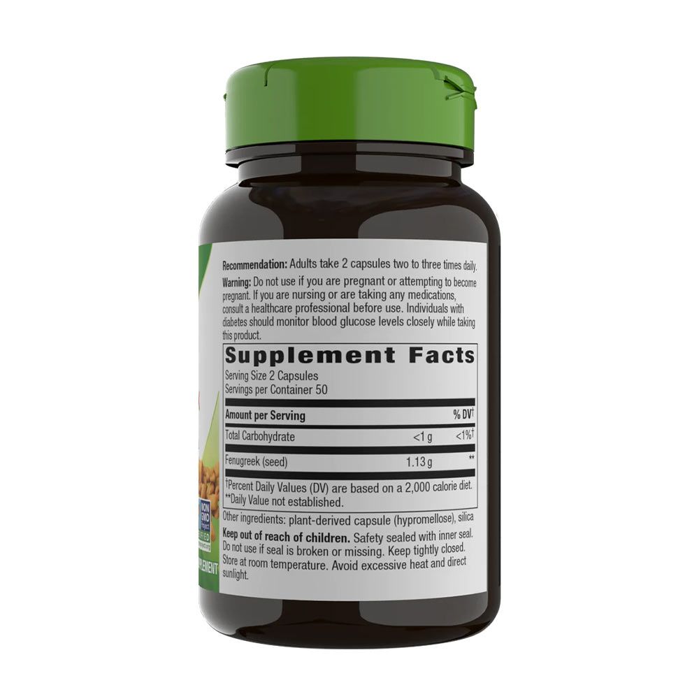 NATURE'S WAY - FENUGREEK SEED - 100 KAPSZULA NATURE'S WAY - FENUGREEK SEED - 100 KAPSZULA