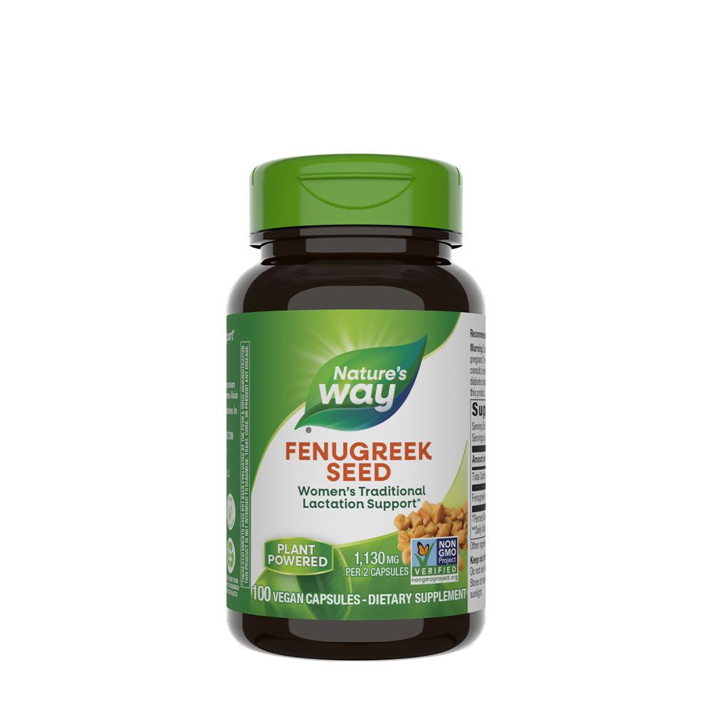 NATURE'S WAY - FENUGREEK SEED - 100 KAPSZULA NATURE'S WAY - FENUGREEK SEED - 100 KAPSZULA