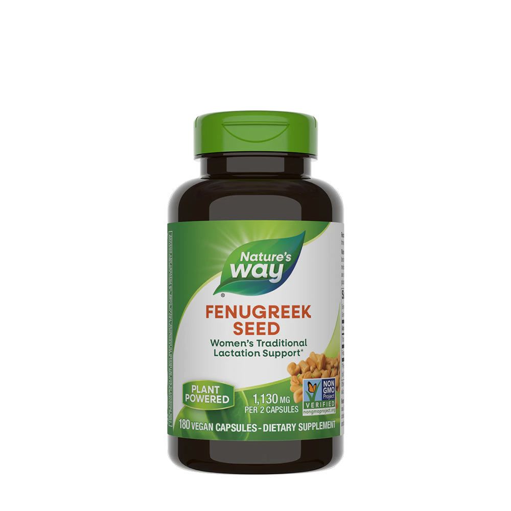 NATURE'S WAY - FENUGREEK SEED - 180 KAPSZULA NATURE'S WAY - FENUGREEK SEED - 180 KAPSZULA