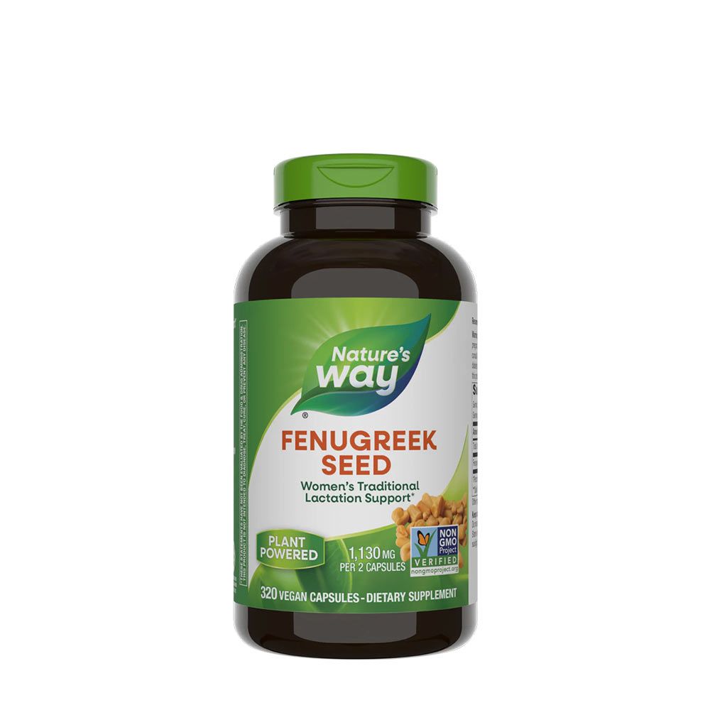 NATURE'S WAY - FENUGREEK SEED - 320 KAPSZULA NATURE'S WAY - FENUGREEK SEED - 320 KAPSZULA